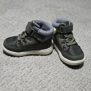 Target Kids Green and Gray Boots